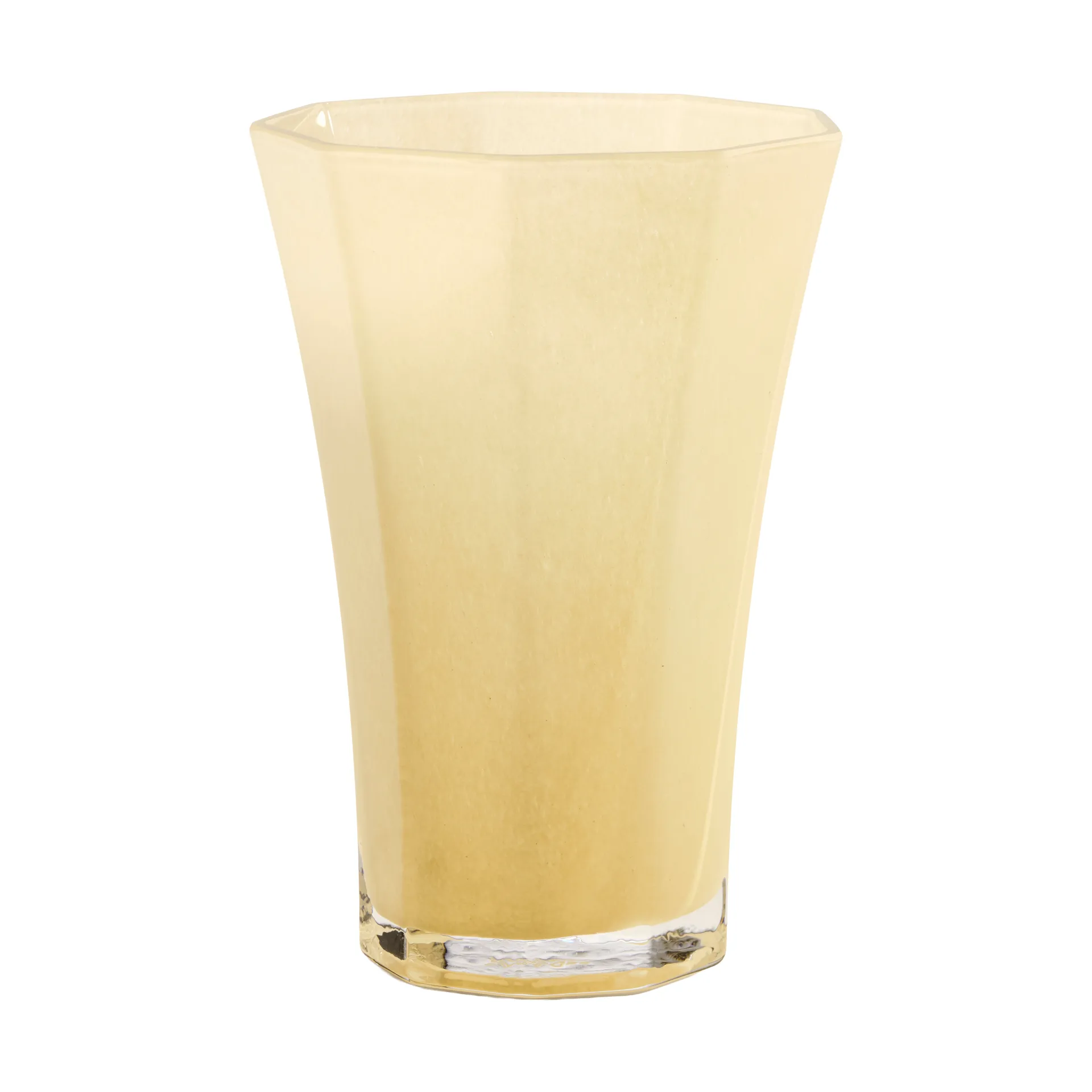 Liliané vaso 28 cm, Butter yellow Cooee Design