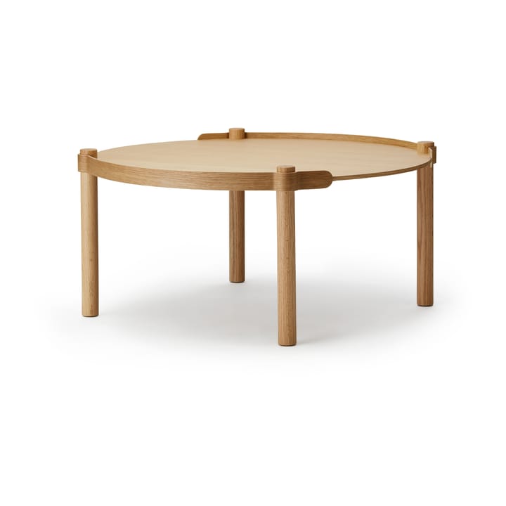 Mesa amadeirada Ø80 cm - Carvalho - Cooee Design