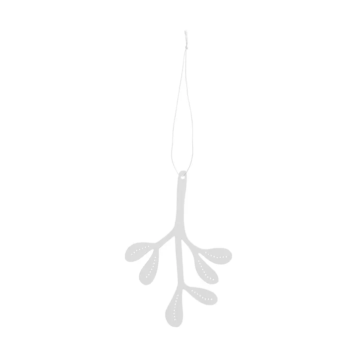 Mistletoe pendente de Natal 2-pack - Aço inoxidável, 12 cm - Cooee Design