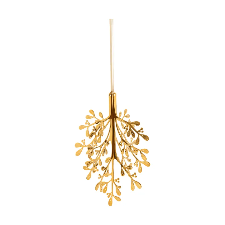Mistletoe pendente de Natal 2-pack - Latão, 29 cm - Cooee Design