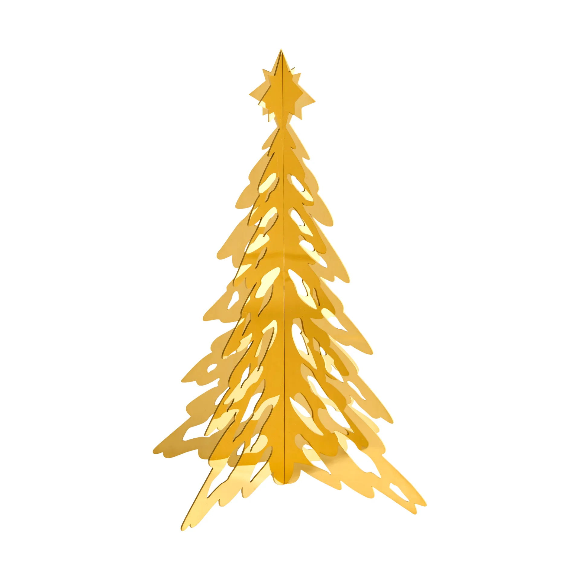 Pinetree árvore decorativa 30 cm, Latão Cooee Design