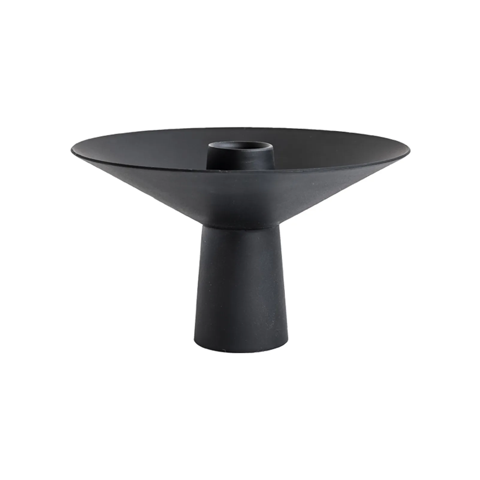 Porta velas Umanoff, Preto Cooee Design