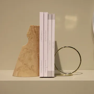 Suporte para livros Shoulder - travertine - Cooee Design