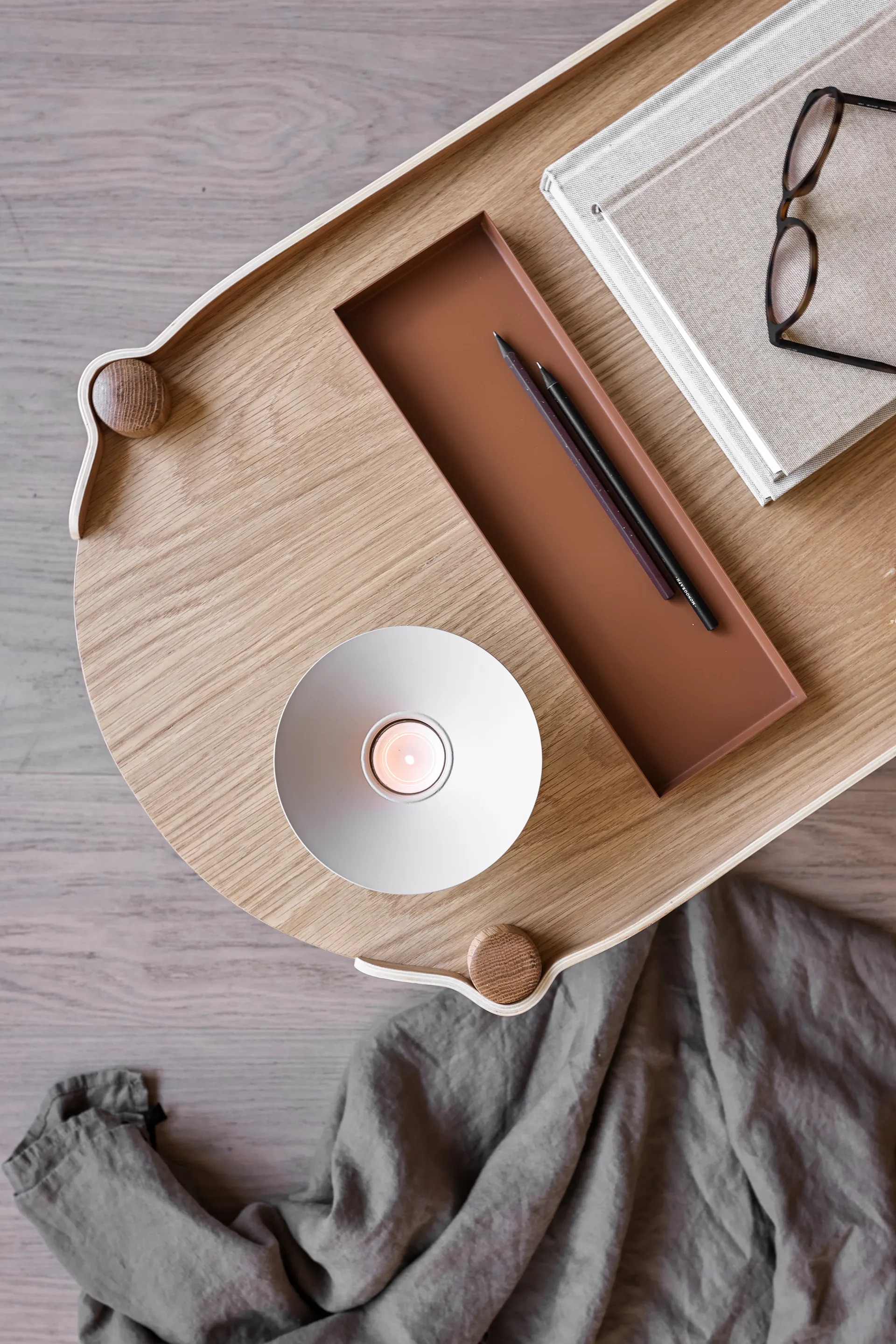 Suporte para vela pequena Uma, Sand Cooee Design