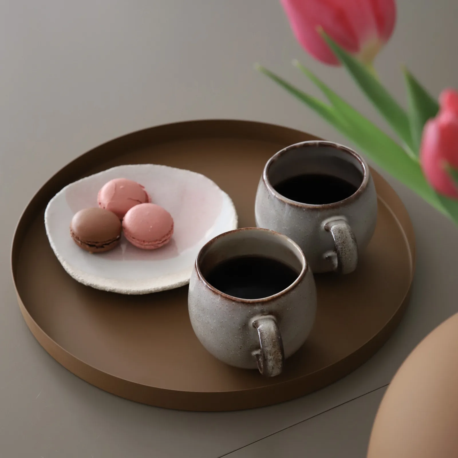 Tabuleiro Cooee 30 cm redondo, coconut Cooee Design