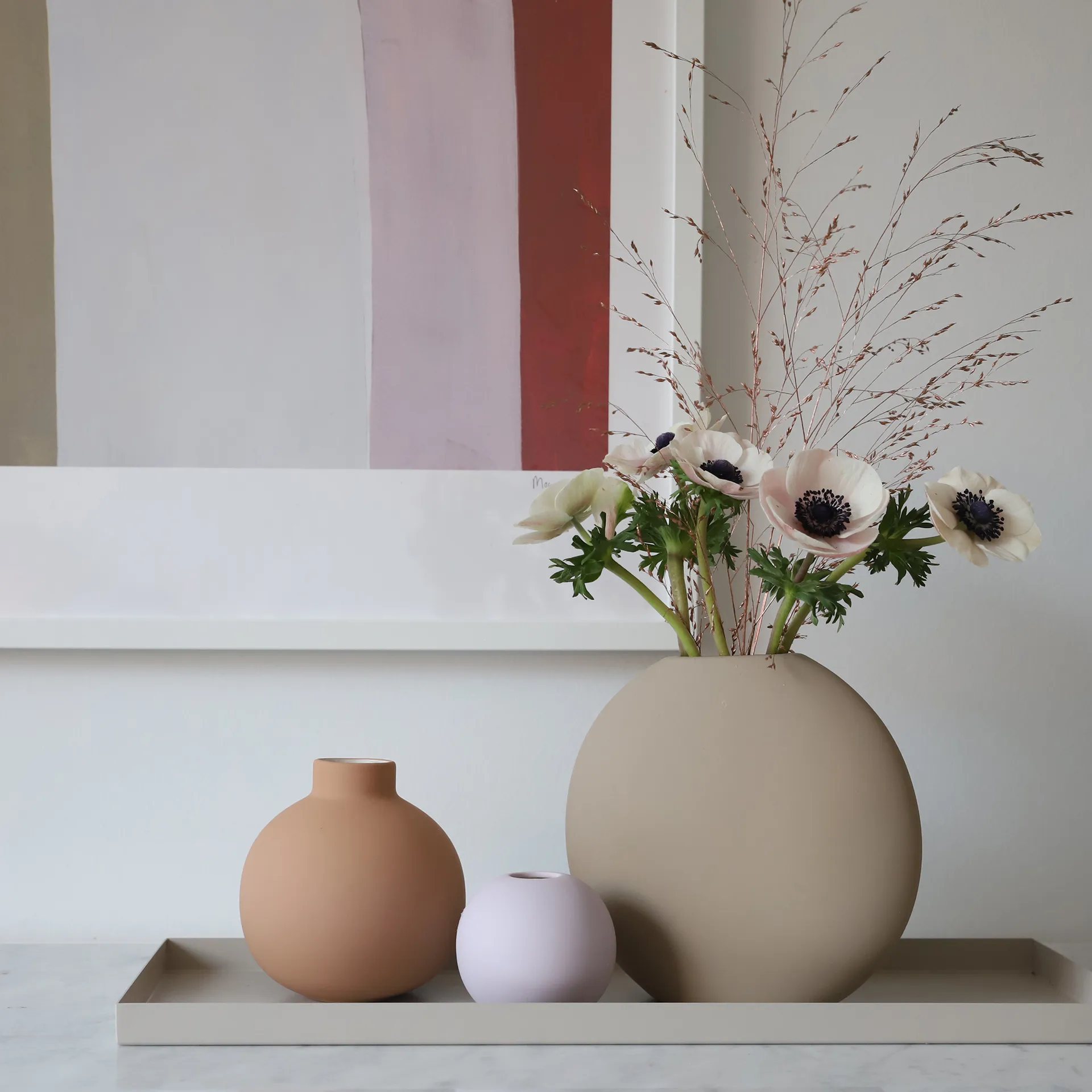 Tabuleiro Cooee 50 cm, areia Cooee Design