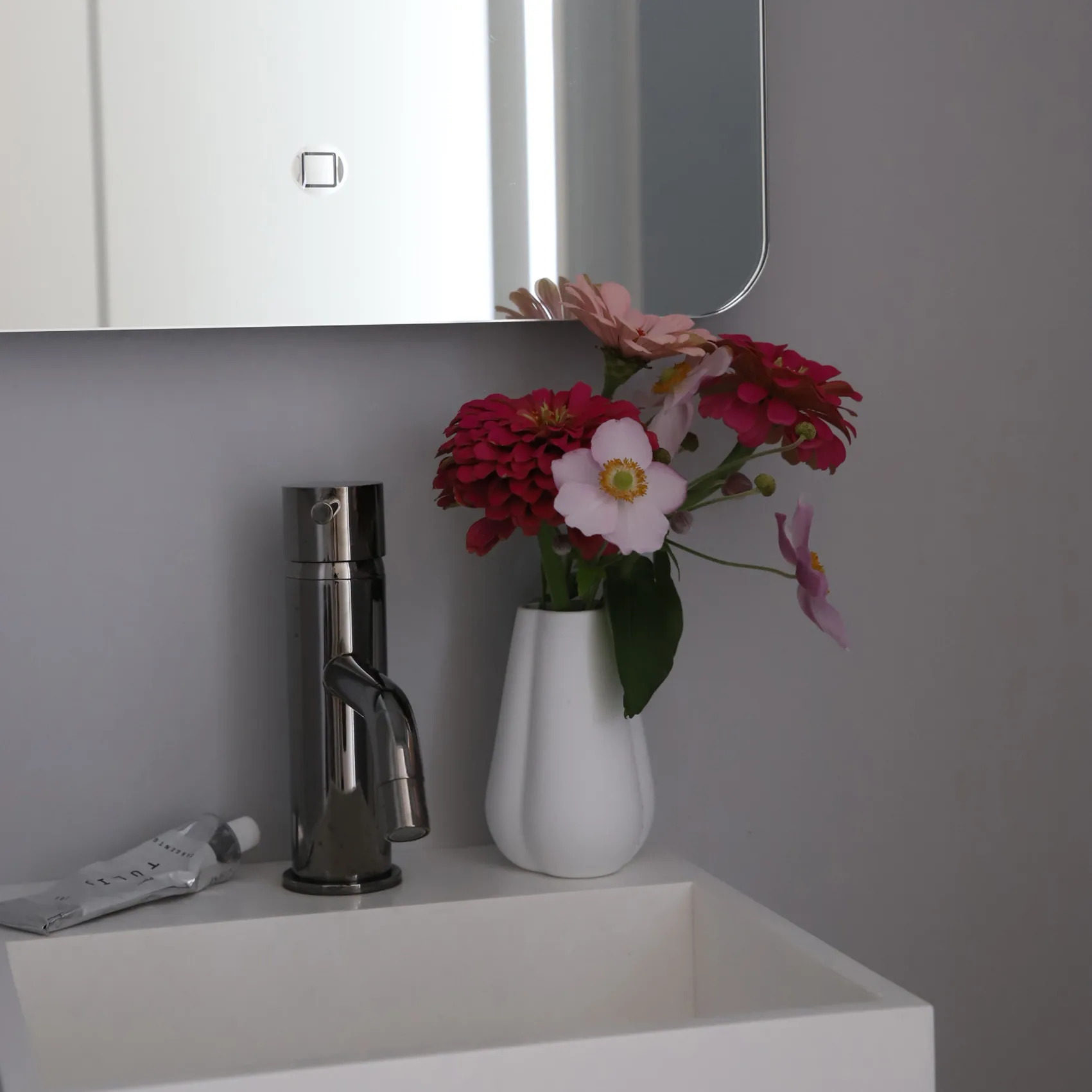 Vaso Clover 11 cm, branco Cooee Design