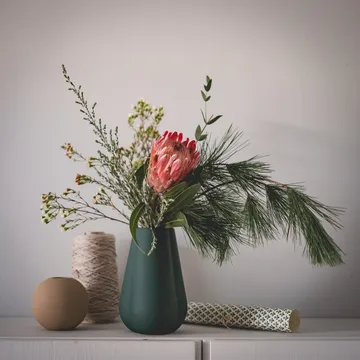 Vaso Clover 25 cm - dark green - Cooee Design