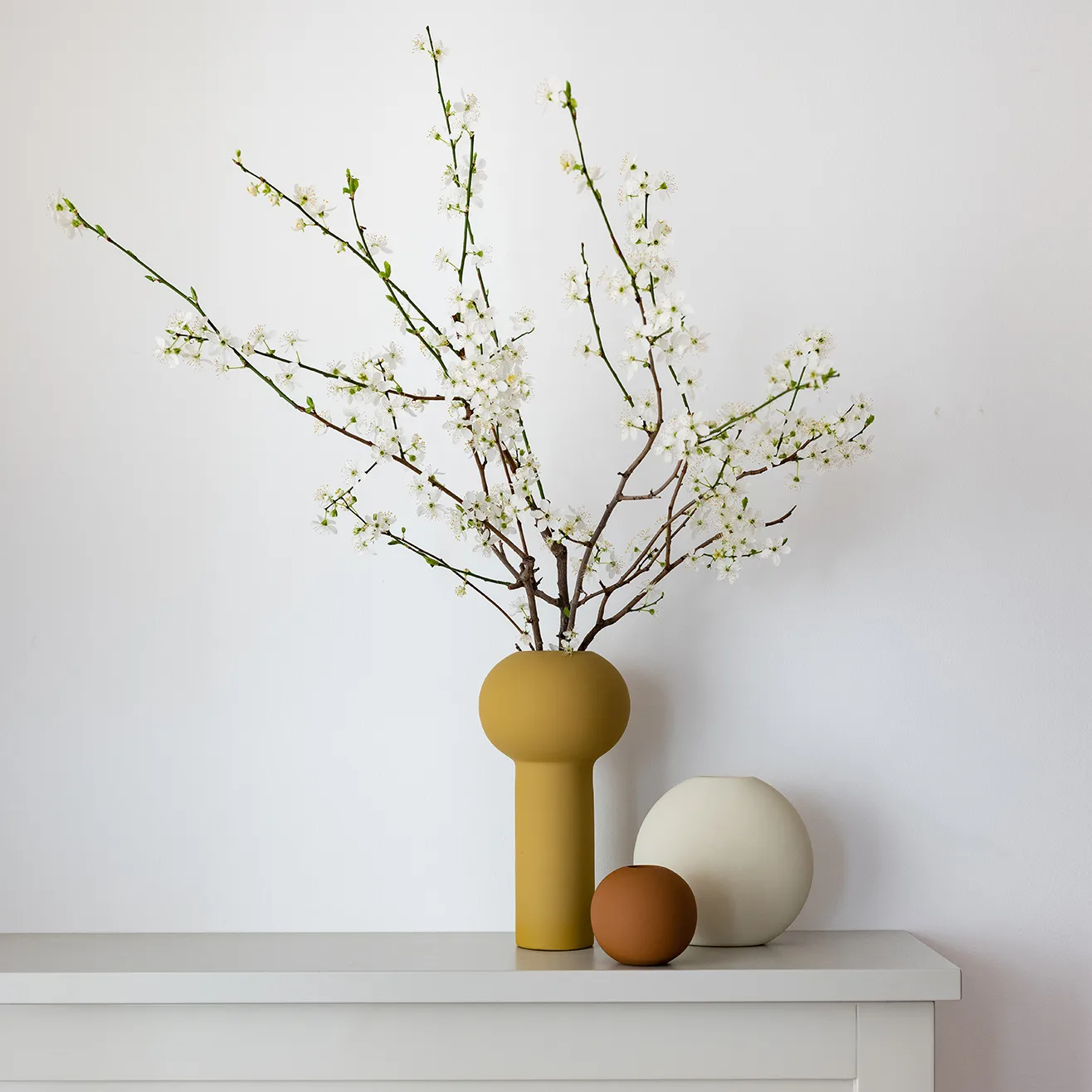 Vaso coconut Ball, 8 cm Cooee Design