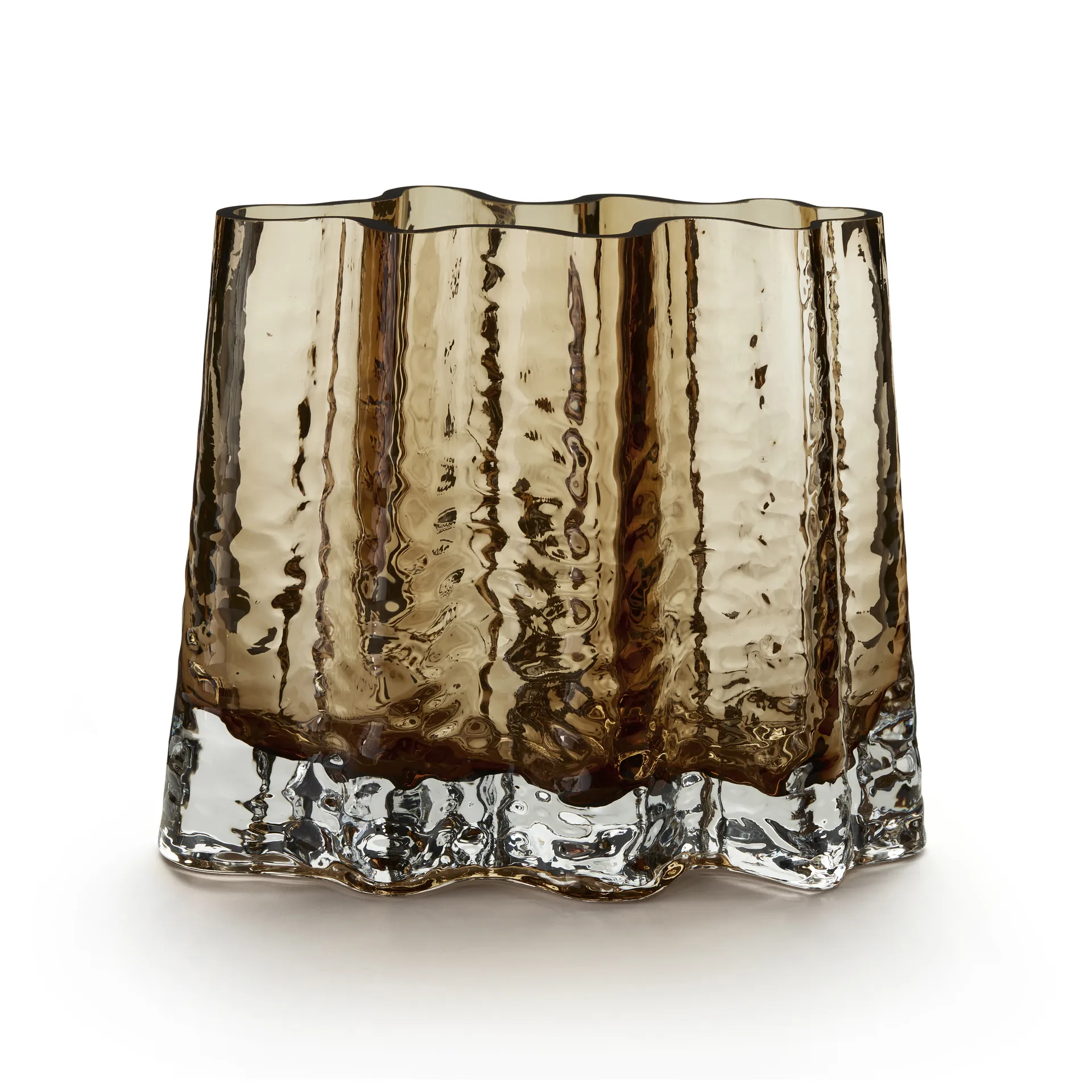 Vaso largo Gry 19 cm, Cognac Cooee Design