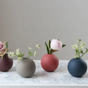Vaso midnight blue Ball - 8 cm - Cooee Design
