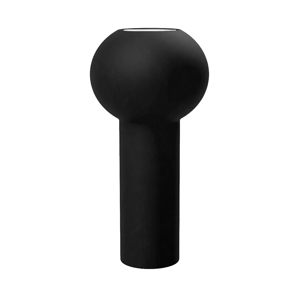 Vaso Pillar 24 cm, Preto Cooee Design