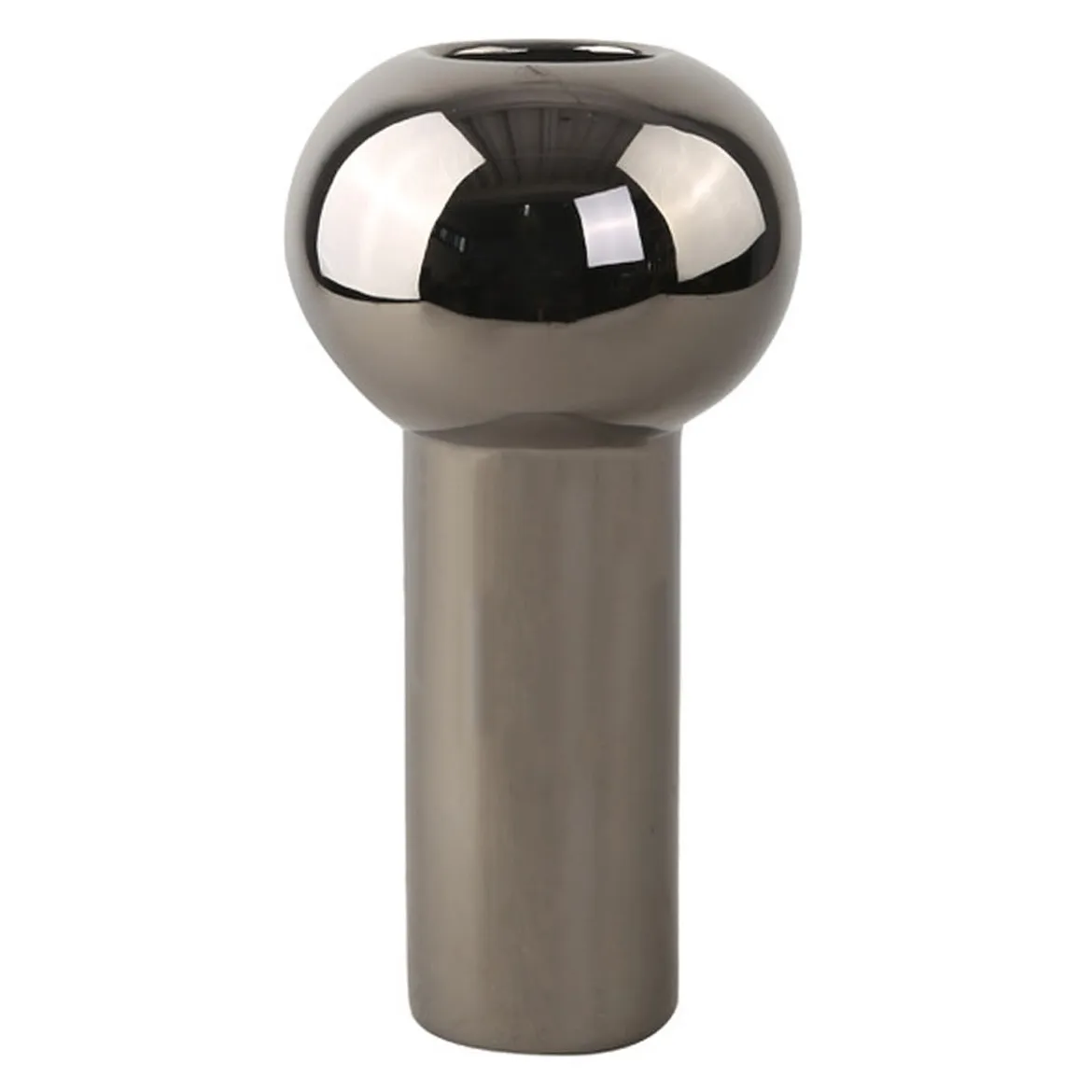Vaso Pillar 32 cm, Dark Silver Cooee Design