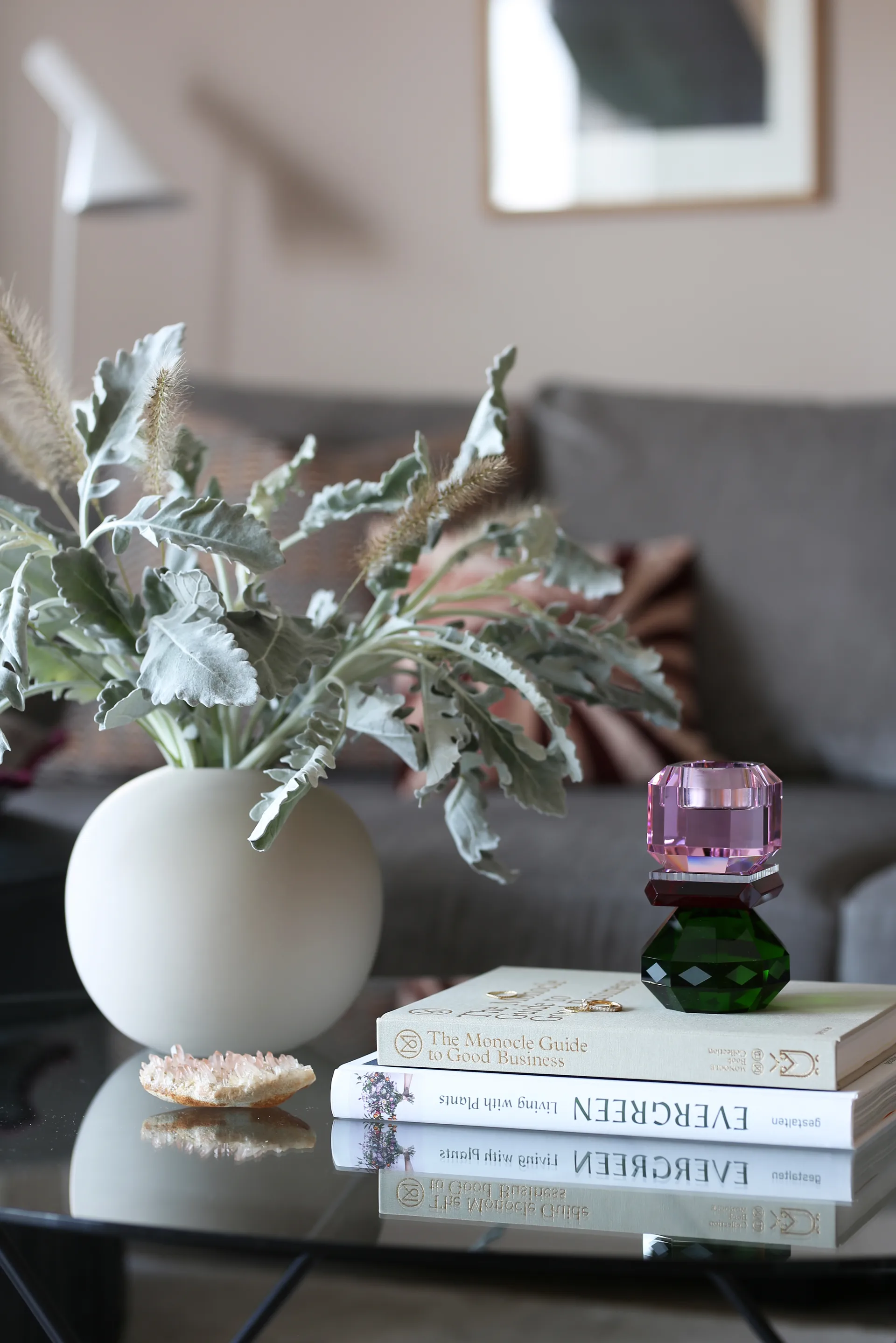 Vaso sand Ball, 20 cm Cooee Design