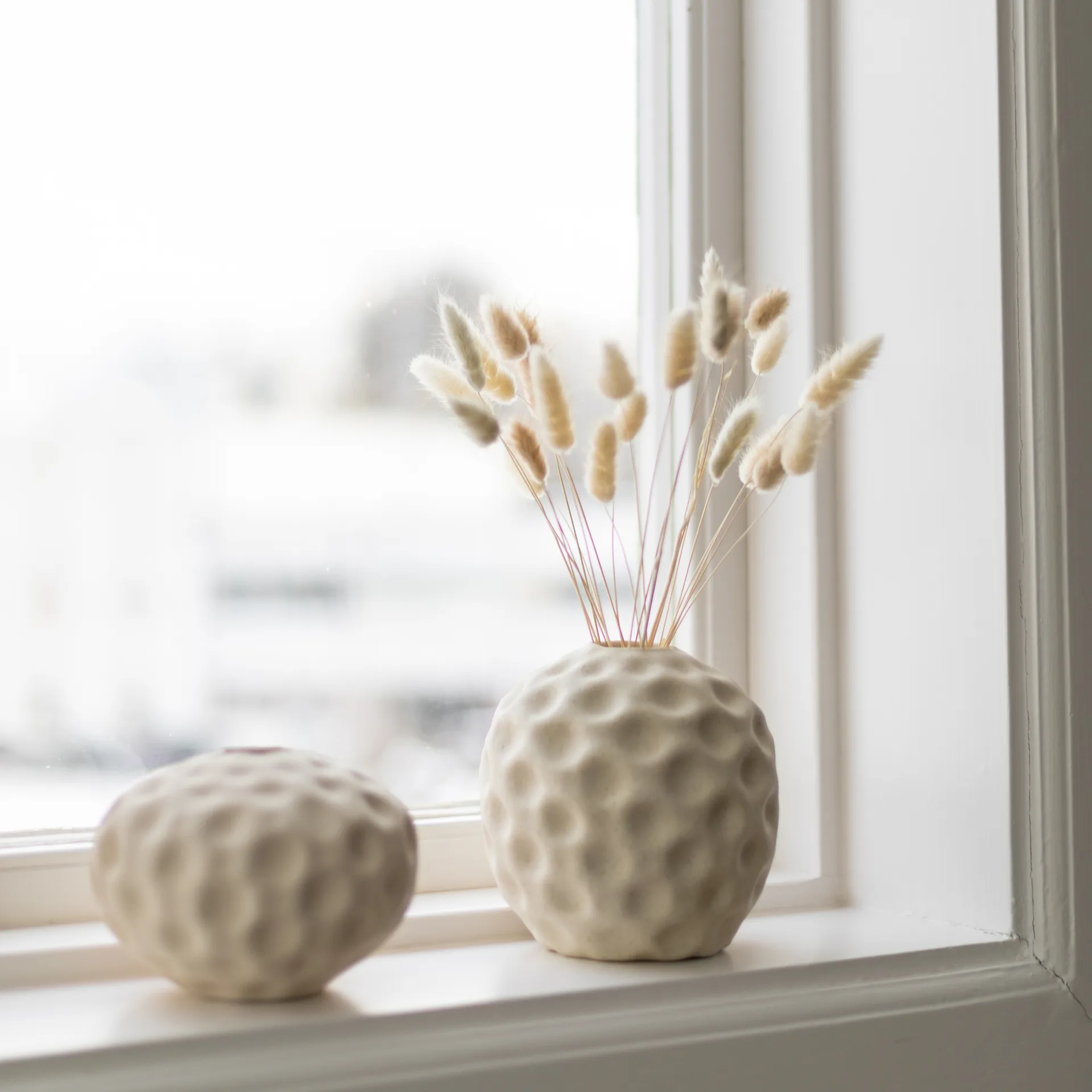 Vaso Seedpod 14 cm, Vanilla Cooee Design