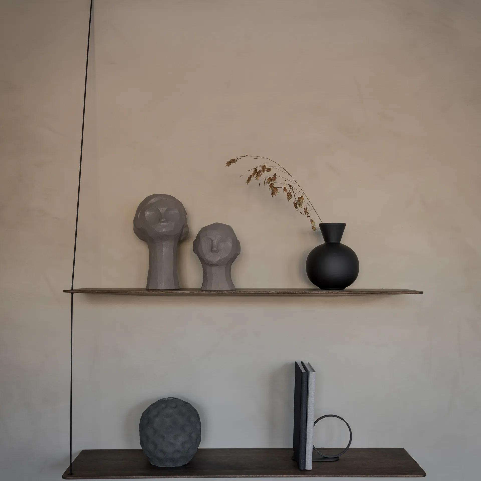 Vaso Trumpet 16 cm, Preto Cooee Design