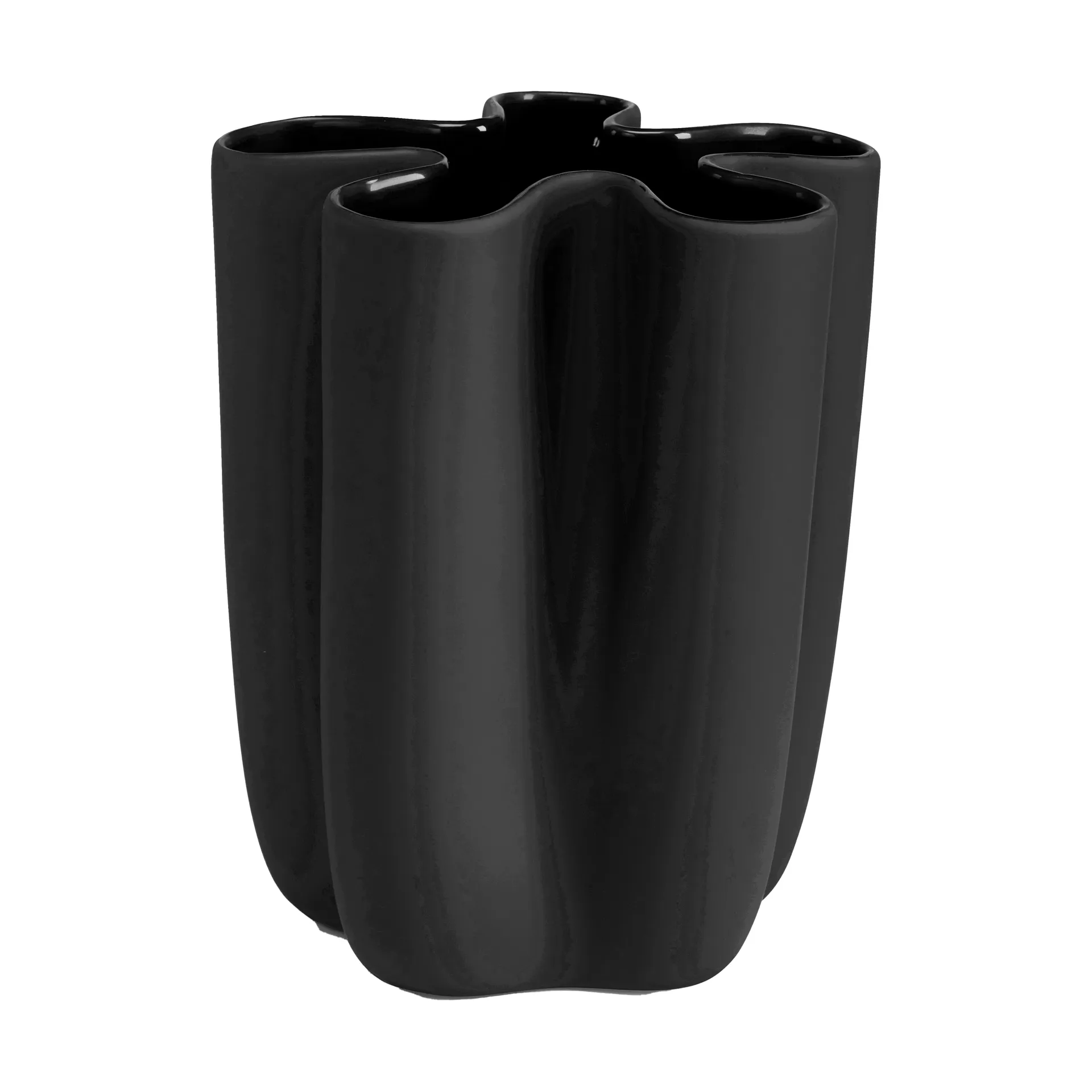 Vaso Tulipa black, 20 cm Cooee Design