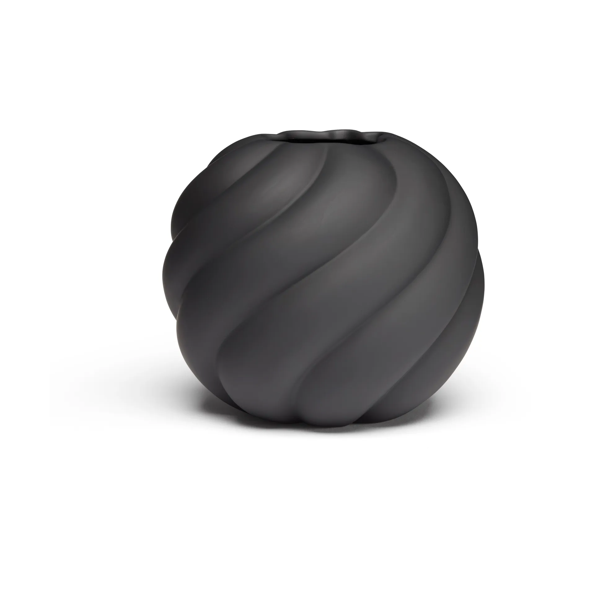 Vaso Twist Ball 12 cm, Black Cooee Design