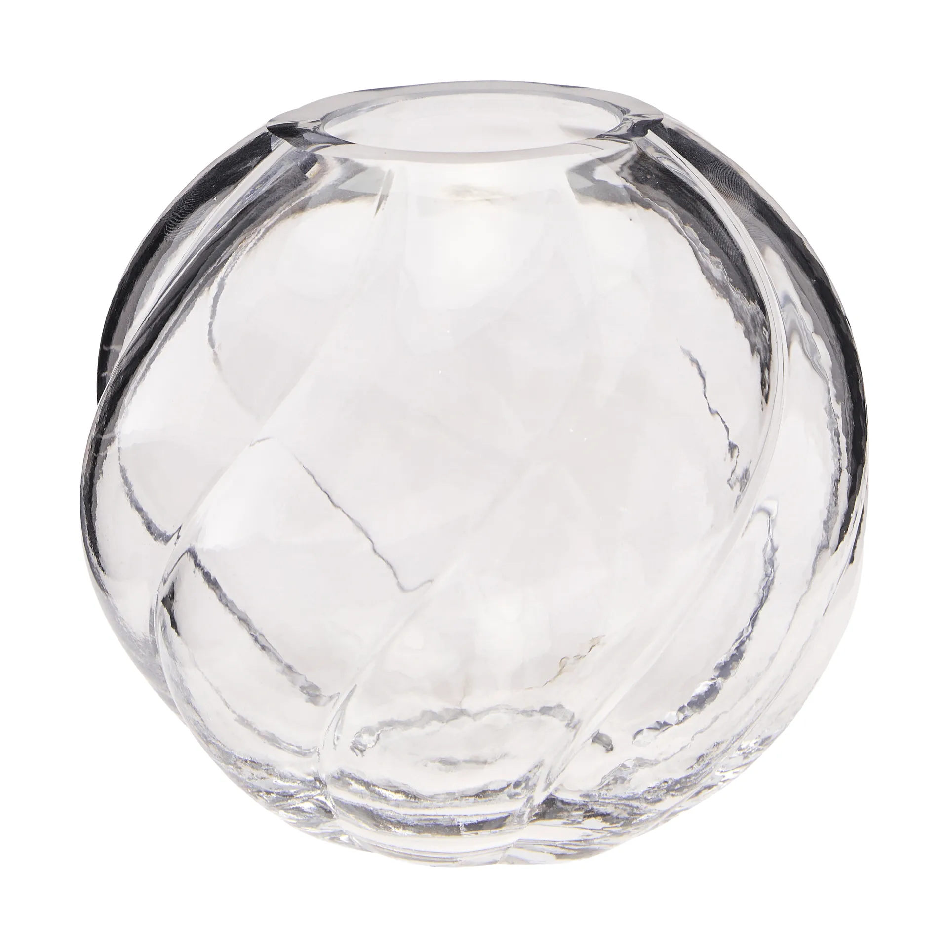 Vaso Twist Ball 12 cm, Transparente Cooee Design