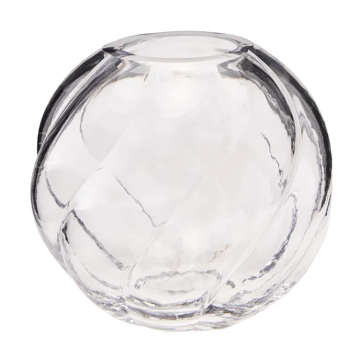 Vaso Twist Ball 12 cm - Transparente - Cooee Design