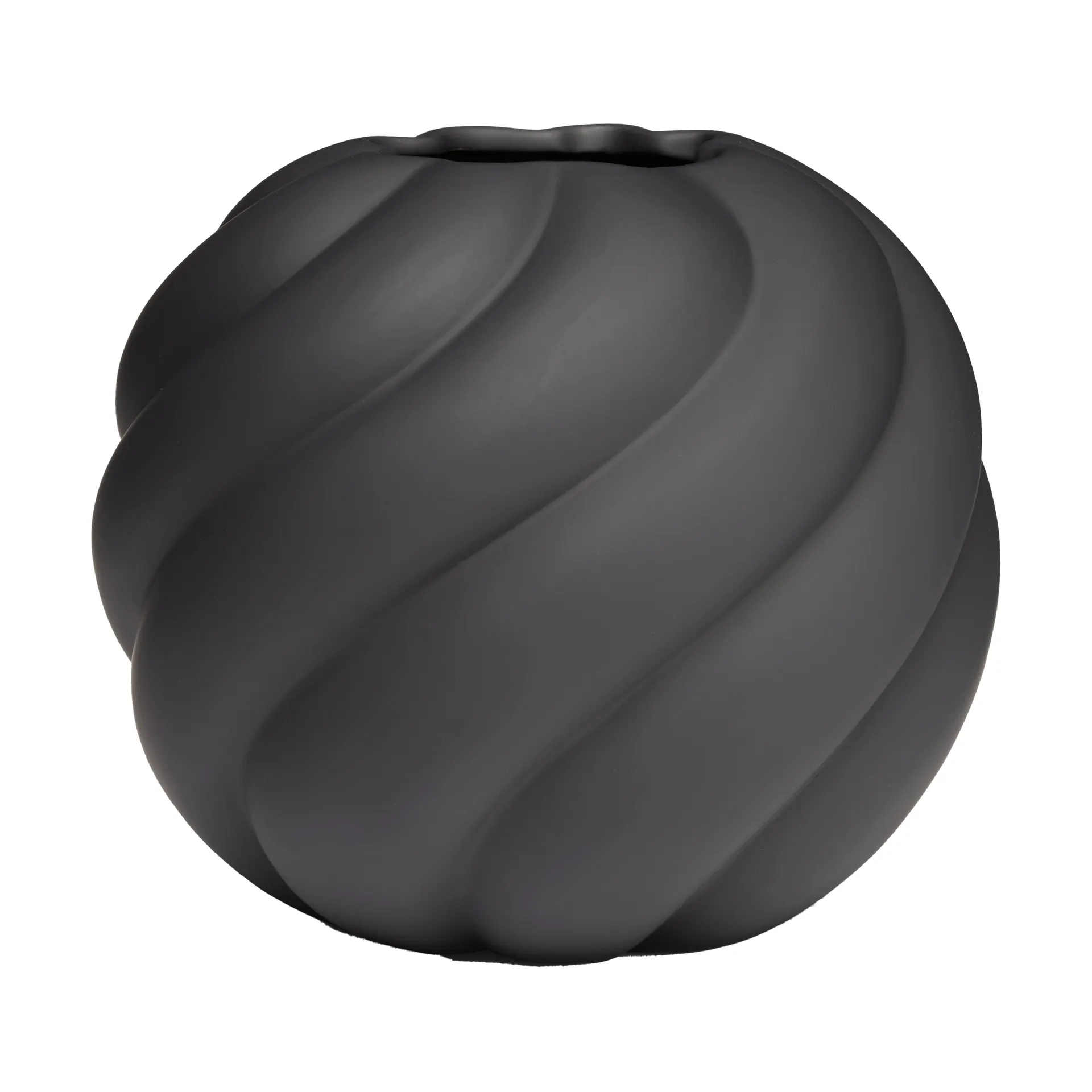 Vaso Twist ball 20 cm, Black Cooee Design