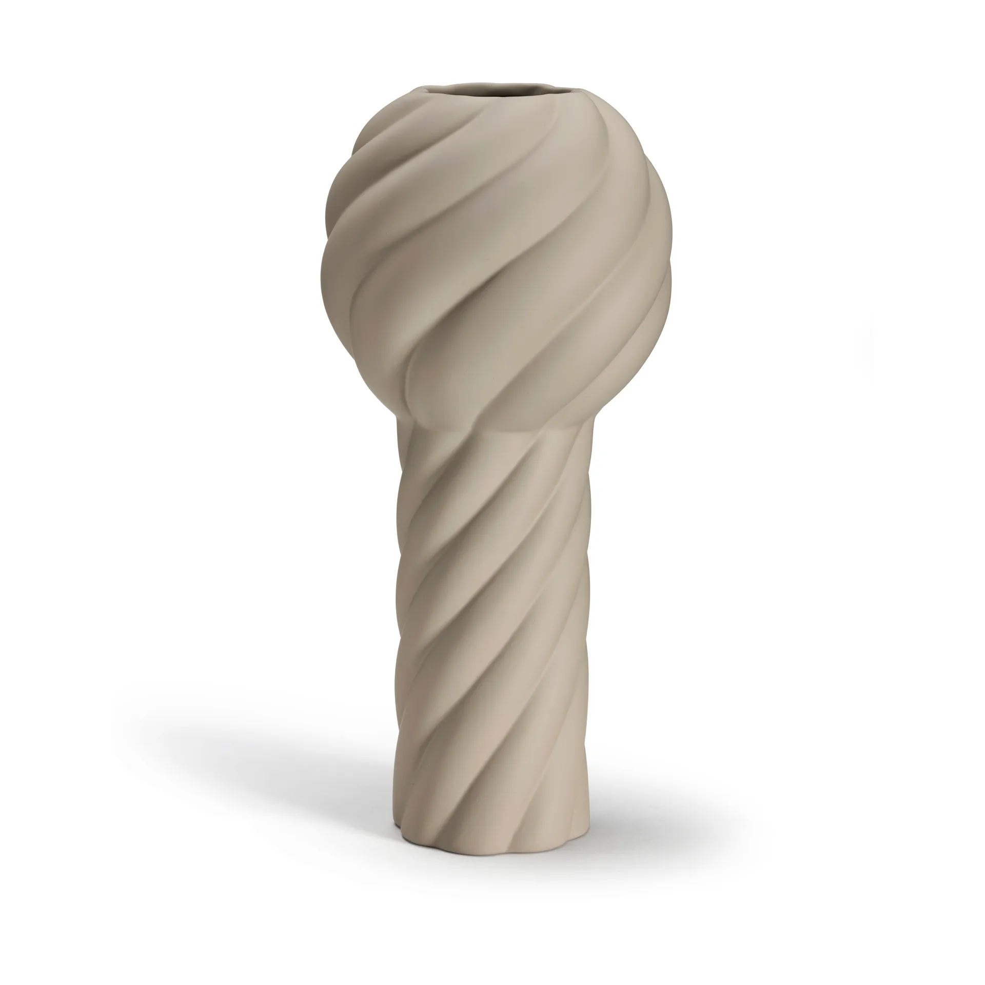 Vaso Twist pillar 34 cm, Sand Cooee Design