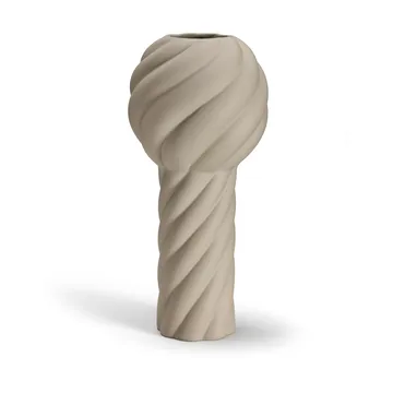 Vaso Twist pillar 34 cm - Sand - Cooee Design