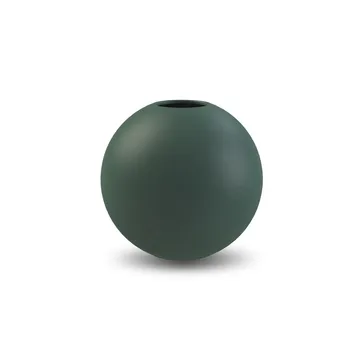 Vaso verde escuro Ball - 8 cm - Cooee Design