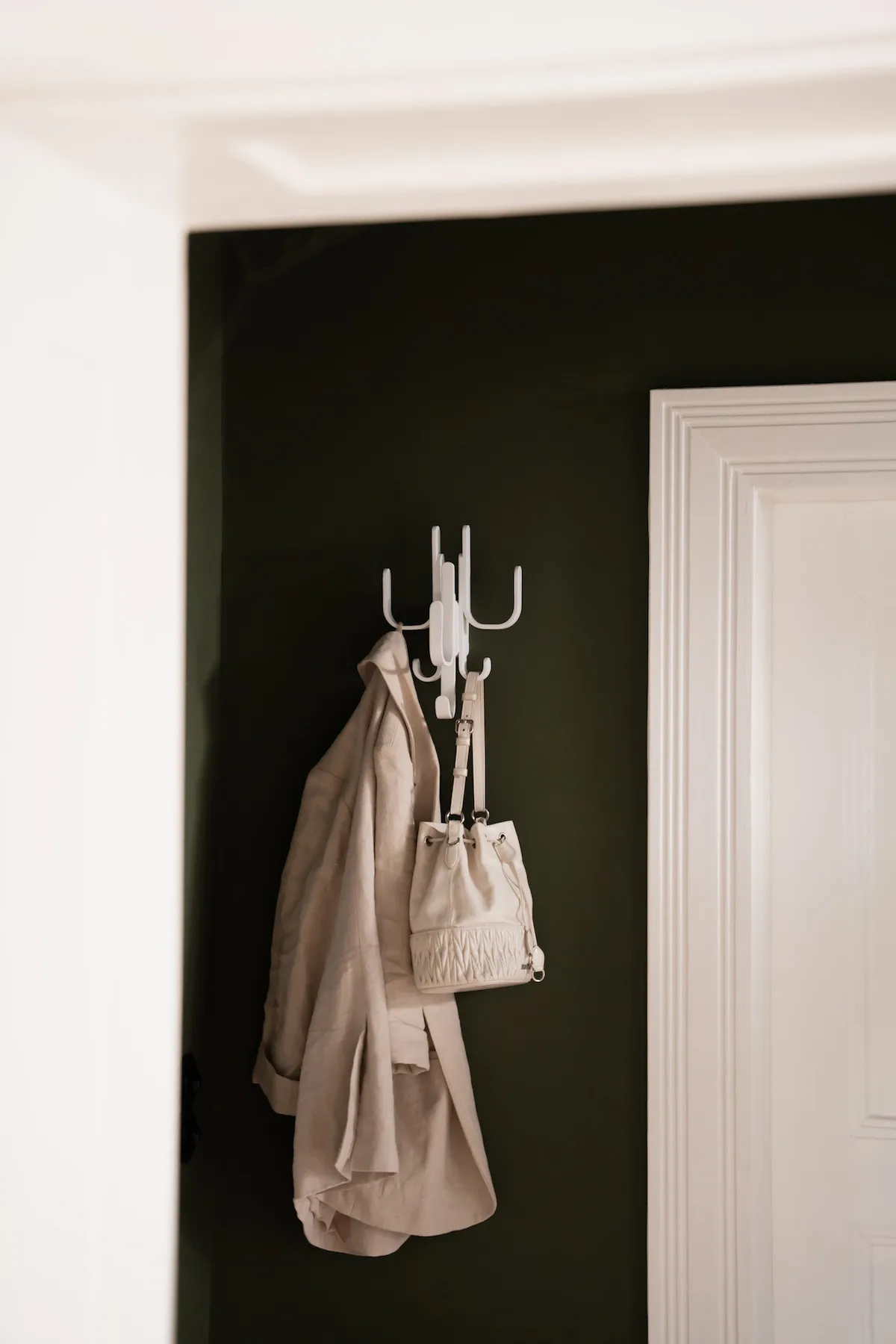 Woody 3 ganchos, Branco Cooee Design