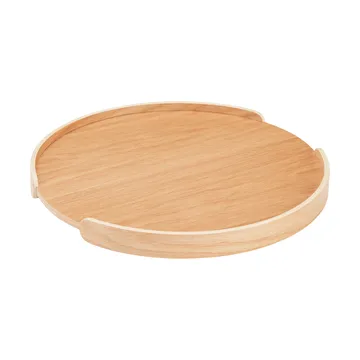 Woody bandeja - Carvalho, Ø35 cm - Cooee Design