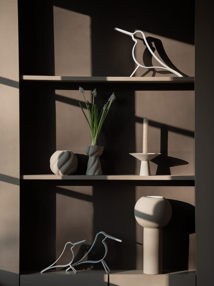 Woody Bird grande, Branco Cooee Design