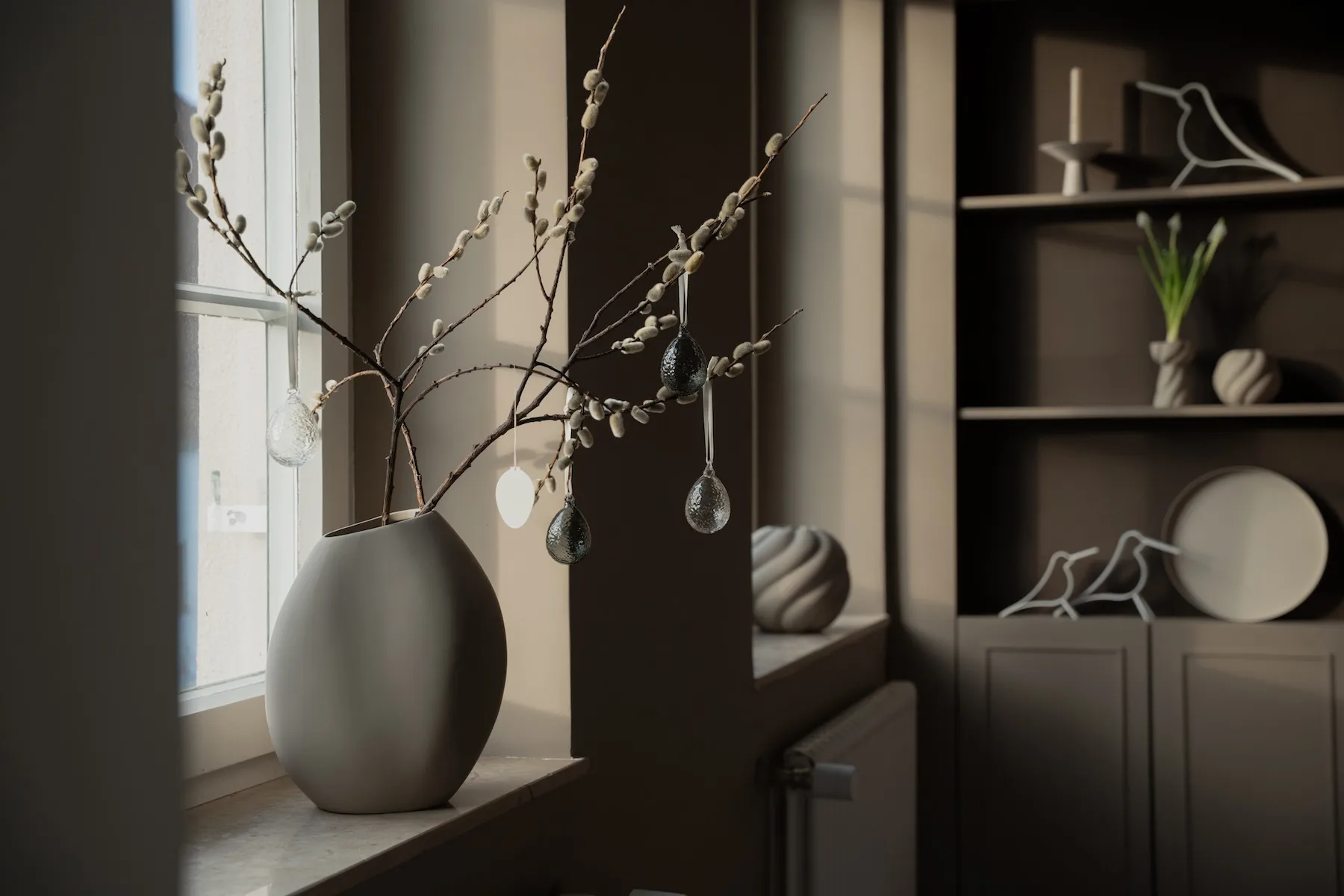 Woody Bird pequeno, Branco Cooee Design