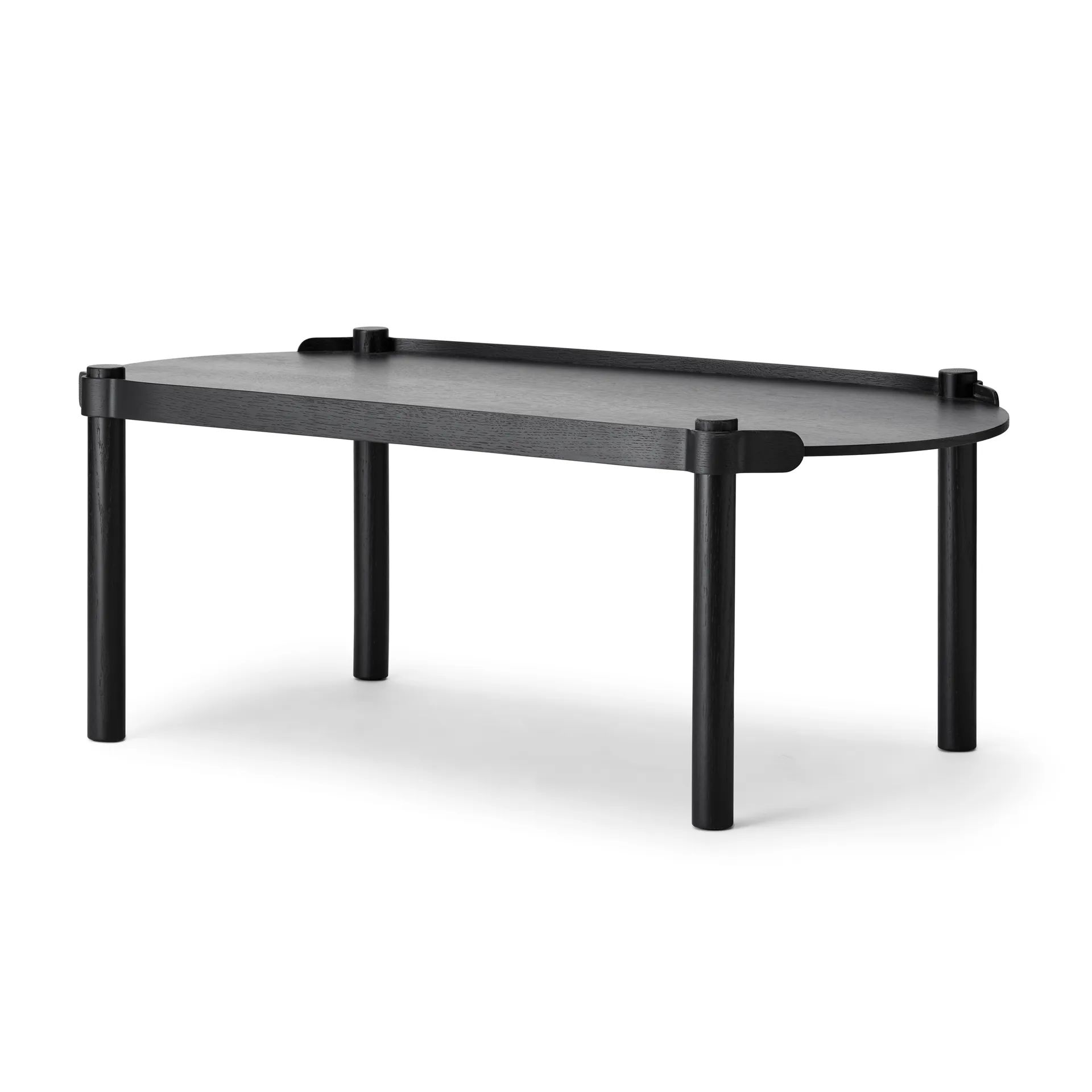 Woody mesa 50x105 cm, Carvalho - preto manchado Cooee Design