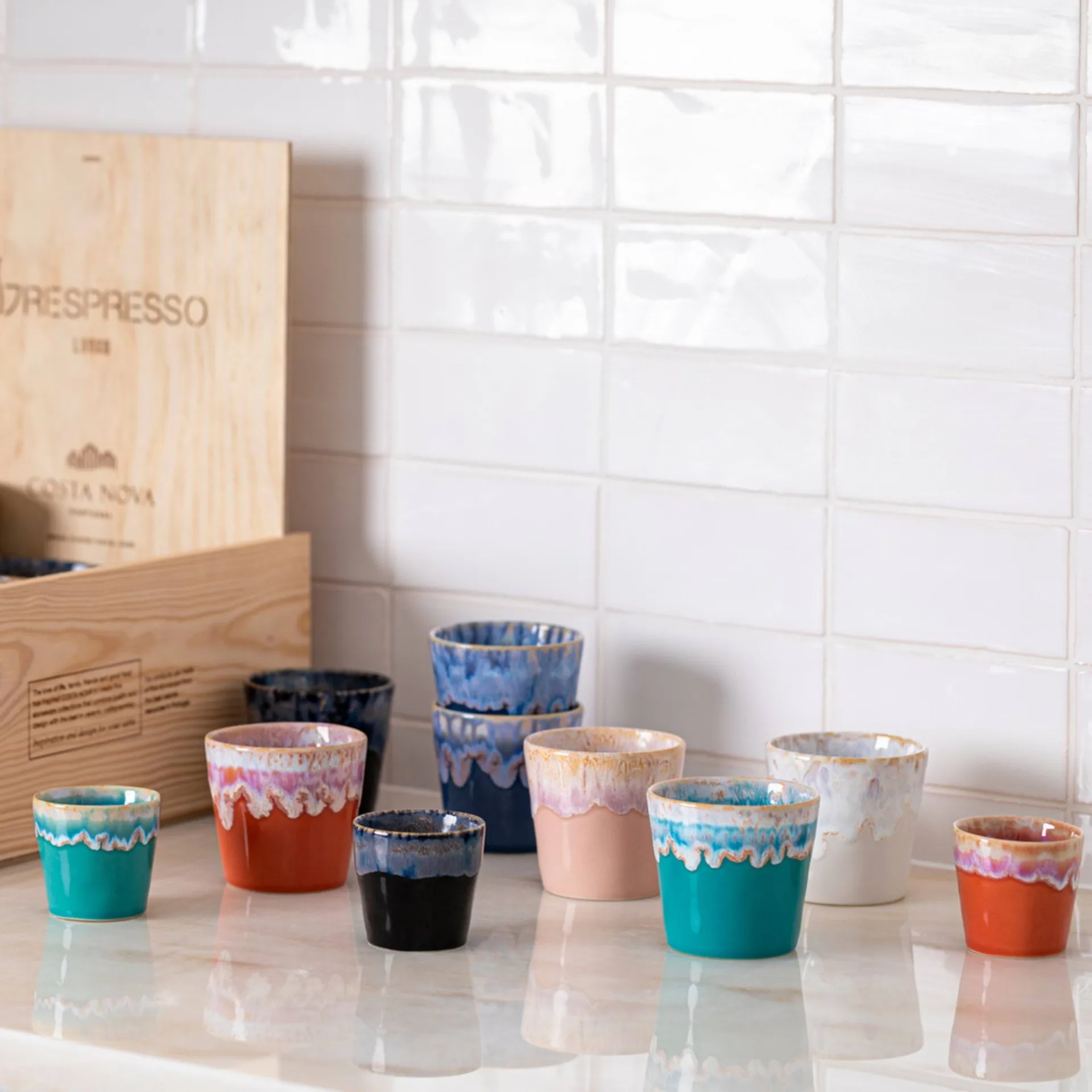 Grespresso caneca, Pink, 7 cl Costa Nova