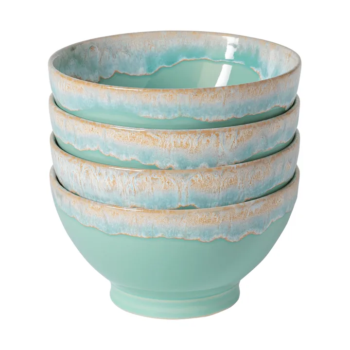 Latte taça - Azul, 55 cl, pack de 4 - Costa Nova