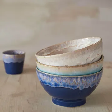 Latte taça - Azul, 55 cl, pack de 4 - Costa Nova