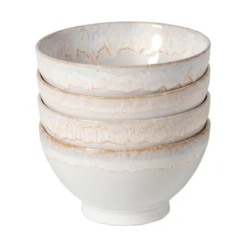 Latte taça - Branco, 55 cl, conjunto de 4 peças - Costa Nova