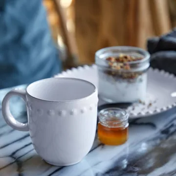 Pearl caneca - Branco, 37 cl - Costa Nova