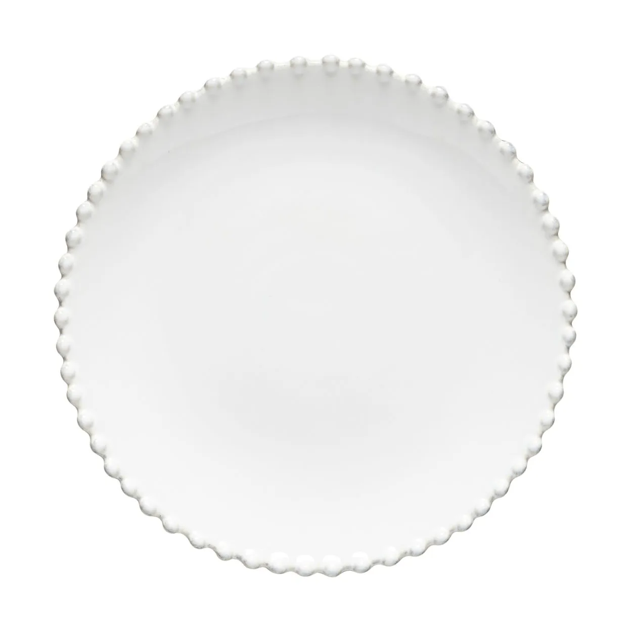 Pearl prato de sobremesa, Branco, Ø22 cm Costa Nova