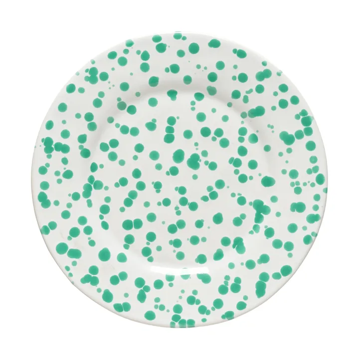 Rafalea prato de sobremesa - Verde Ø22 cm - Costa Nova