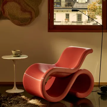 Cadeira lounge Éclair - Bubblegum - Crème Atelier