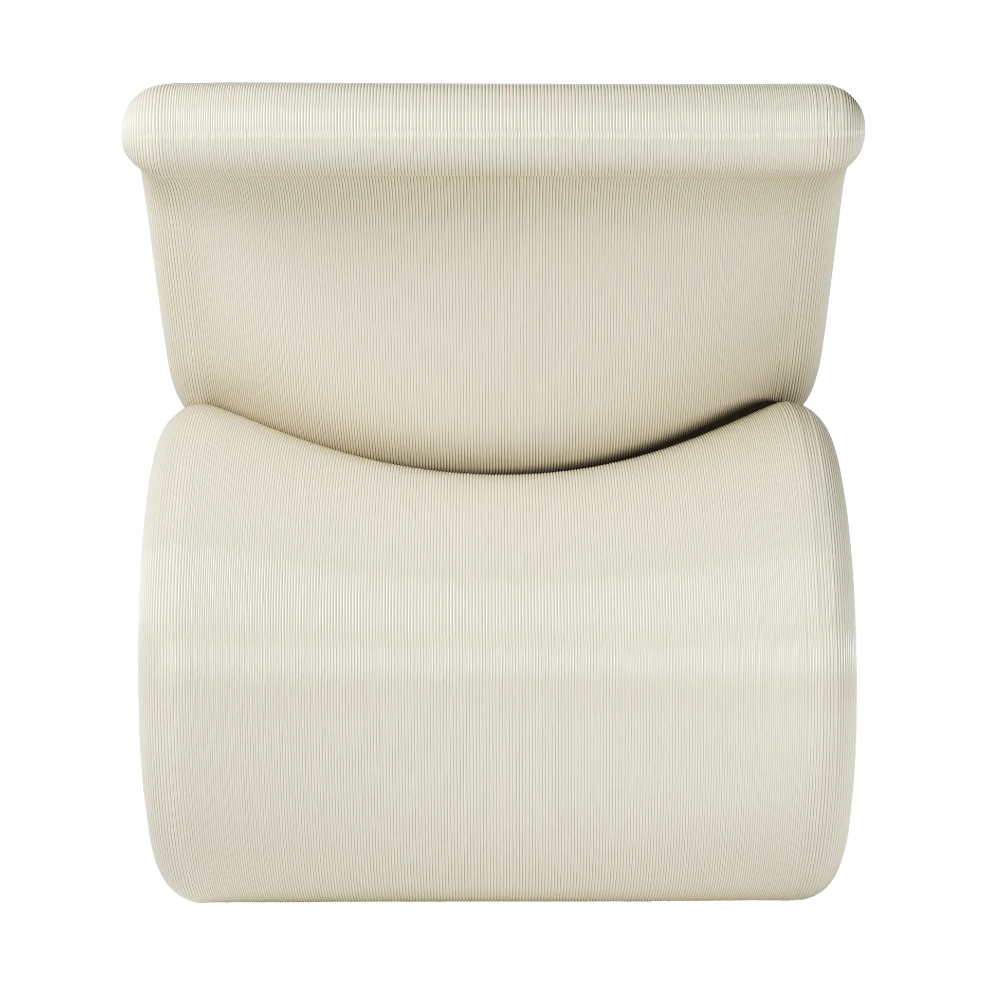 Cadeira lounge Éclair, Creme Crème Atelier