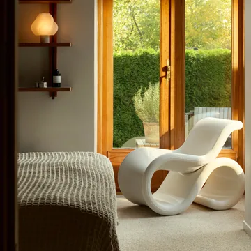 Cadeira lounge Éclair - Creme - Crème Atelier