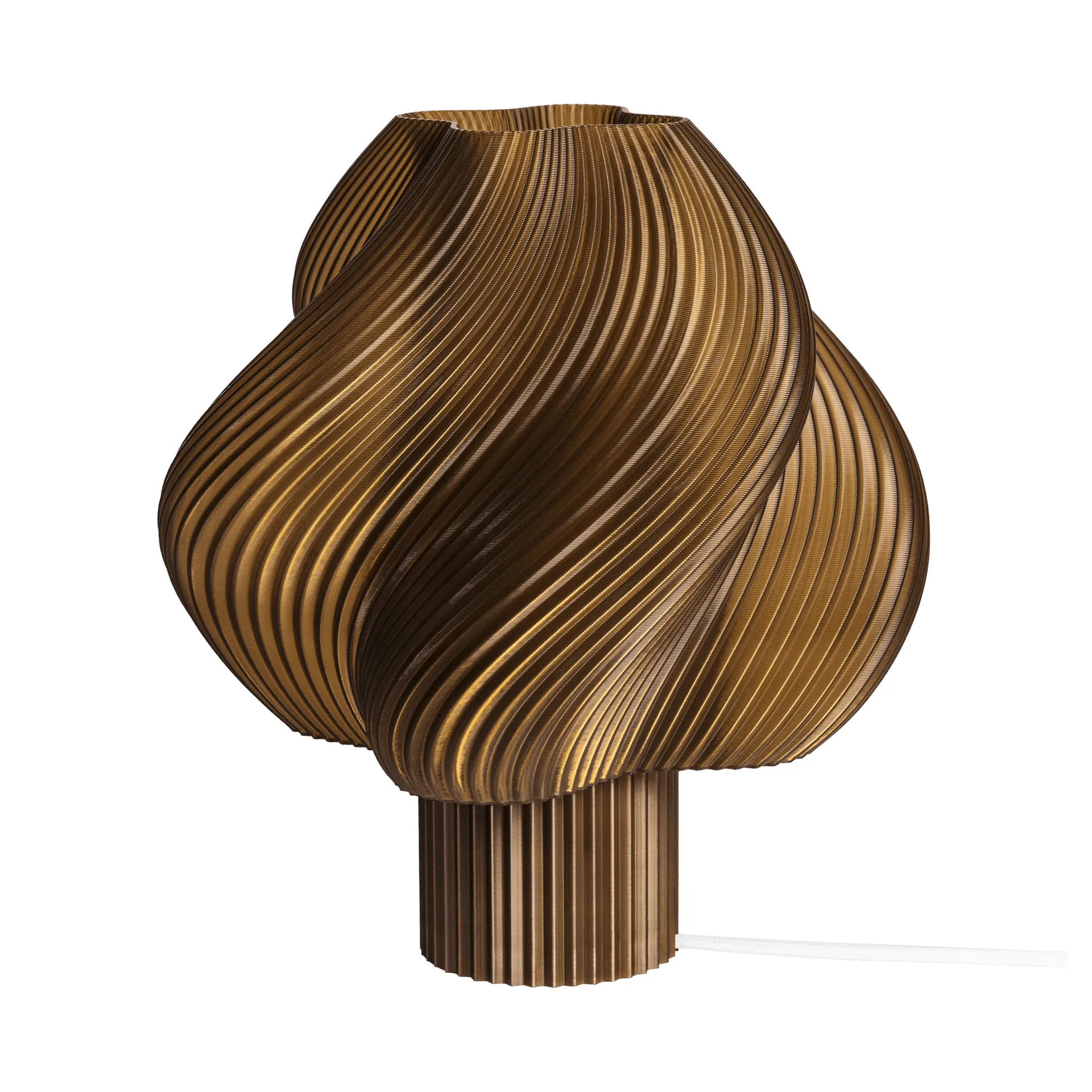 Soft Serve candeeiro de mesa, Caramel, Grande, 34 cm Crème Atelier