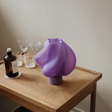 Soft Serve candeeiro de mesa - Lavender sorbet, Regular, 26 cm - Crème Atelier