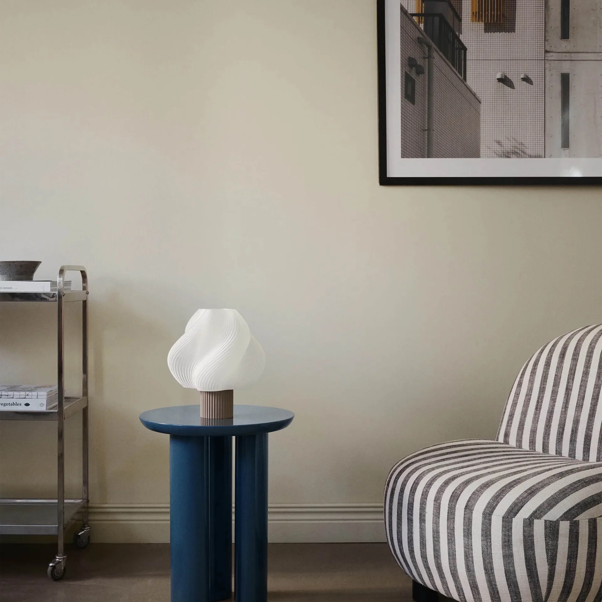 Soft Serve candeeiro de mesa, Mocha, Regular, 26 cm Crème Atelier