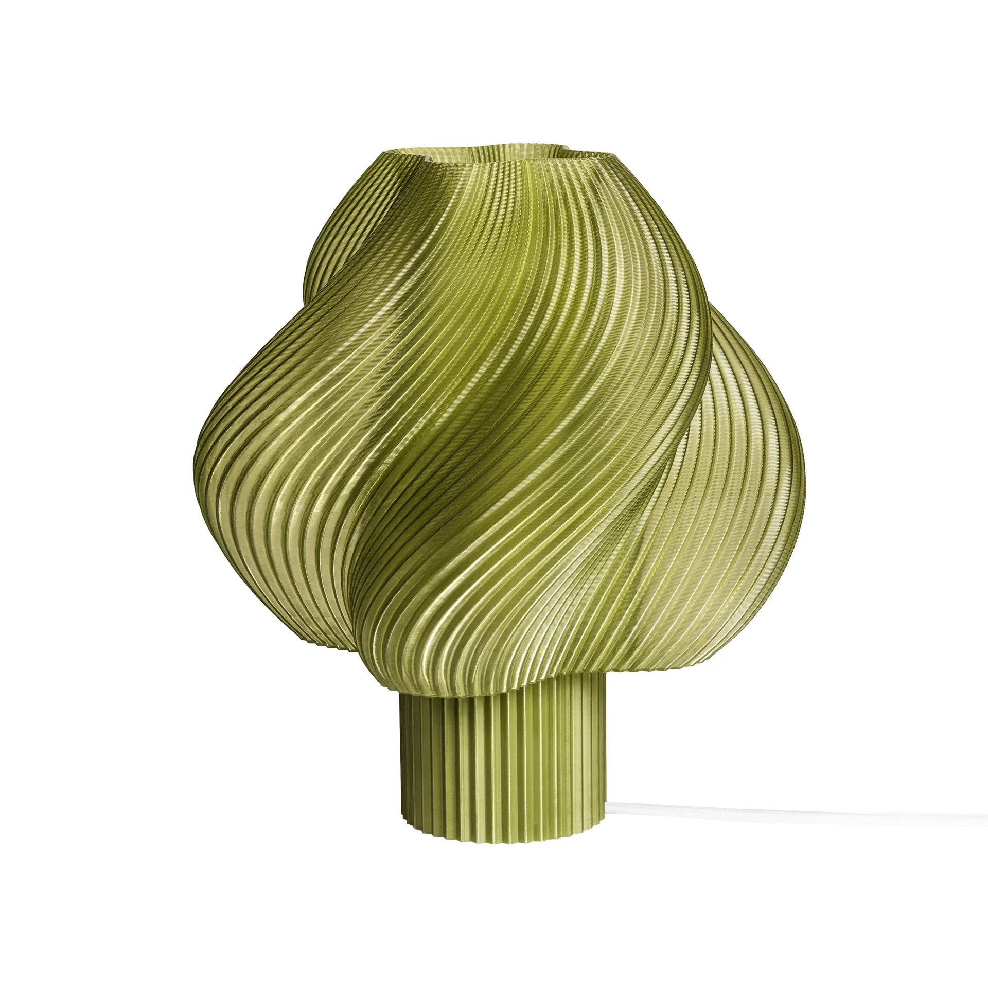 Soft Serve candeeiro de mesa, Olive, Regular, 26 cm Olive Crème Atelier