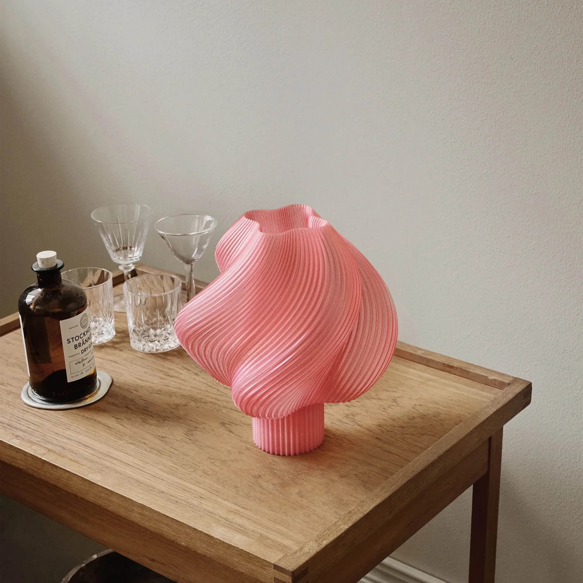 Soft Serve candeeiro de mesa, Peach sorbet, Regular, 26 cm Crème Atelier