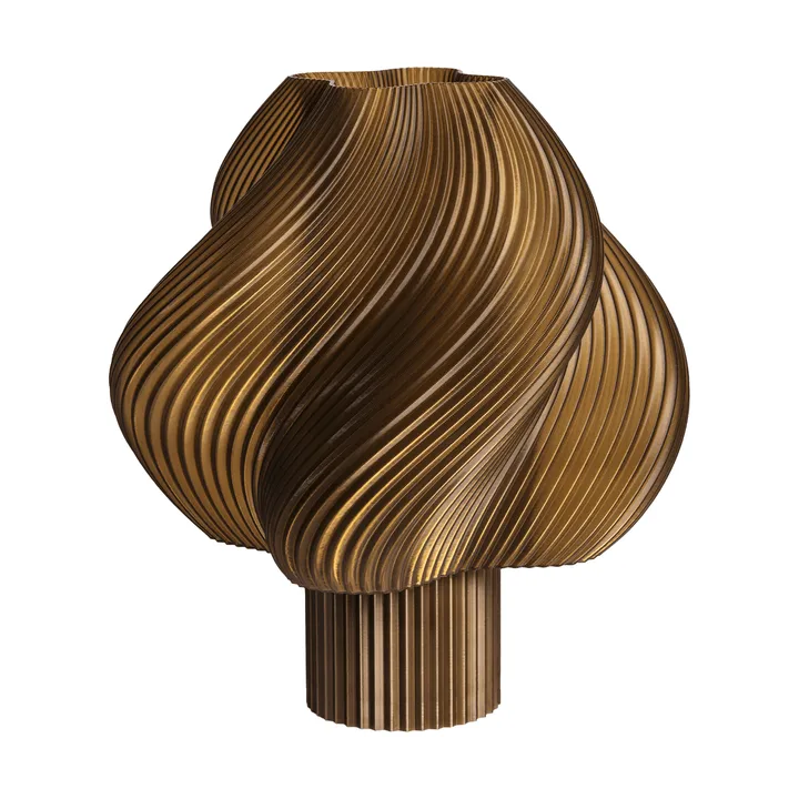 Soft Serve candeeiro de mesa portátil - Caramel, 23 cm - Crème Atelier