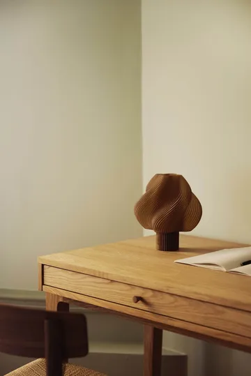 Soft Serve candeeiro de mesa portátil - Caramel, 23 cm - Crème Atelier